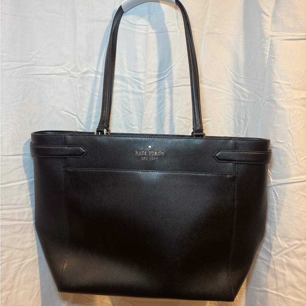 Kate Spade Black Work Tote with Laptop Sleeve